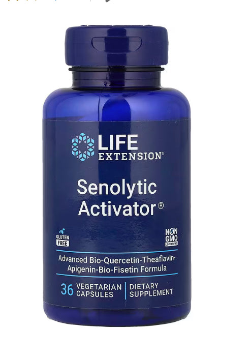 Life Extension
Senolytic Activator®, 36 Vegetarian Capsules
