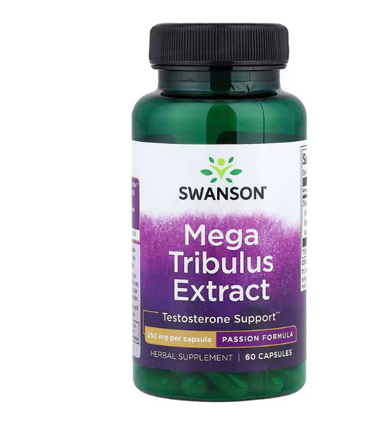 Swanson
Mega Tribulus Extract, 250 mg, 60 Capsules
