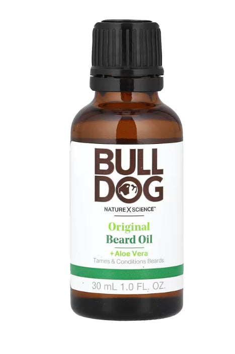 Bulldog Skincare For Men Original Beard Oil, 1 fl oz (30 ml)
