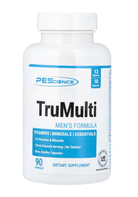 PEScience
TruMulti, Men's Formula, 90 Capsules