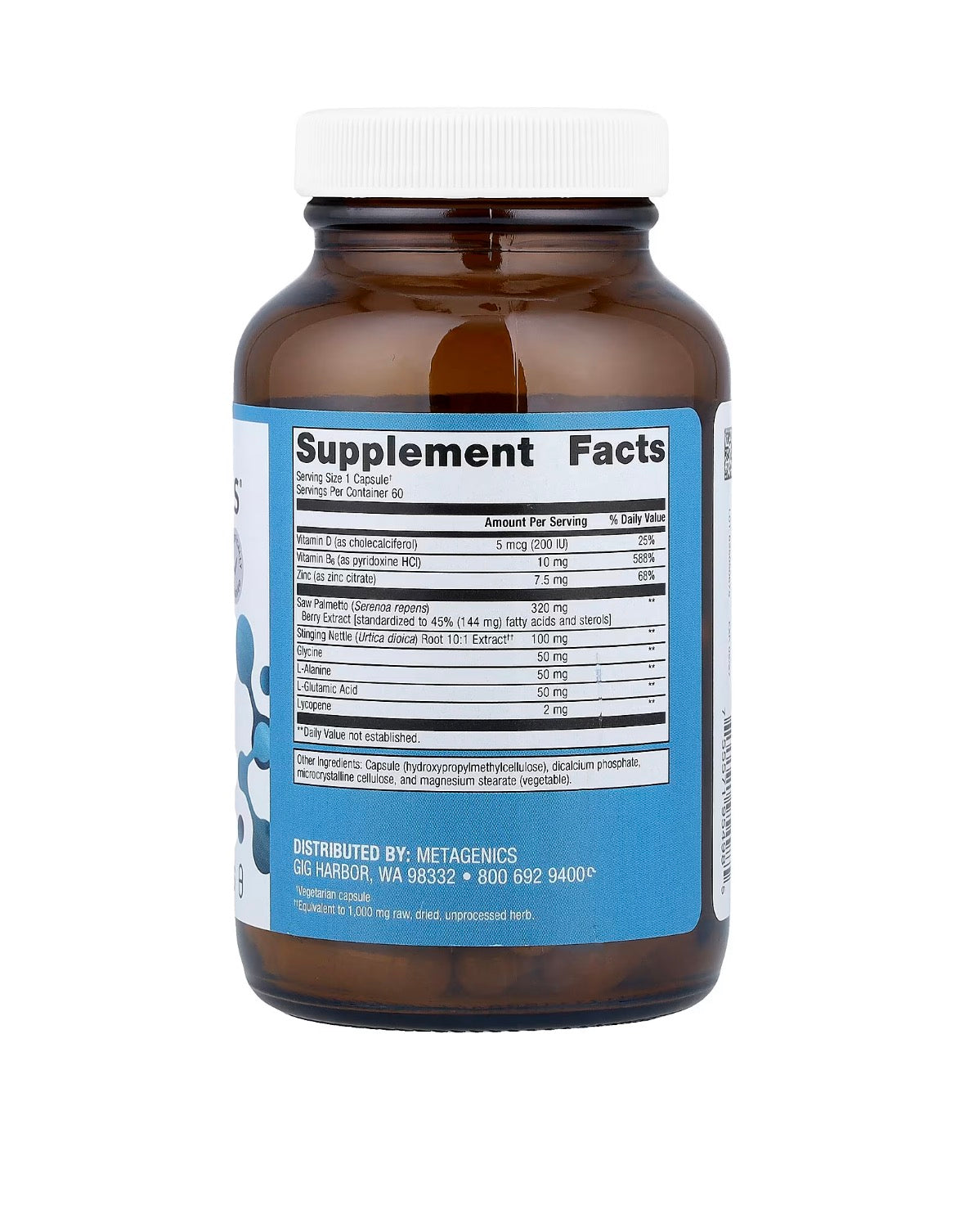 Metagenics Concentrated Ultra Prostagen, 60 Capsules