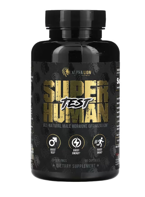 ALPHA LION
SuperHuman Test, 90 Capsules