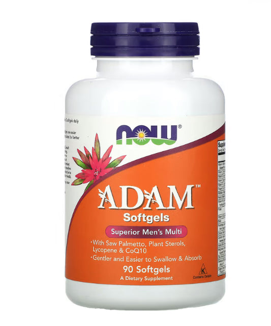 NOW Foods
ADAM, Superior Men's Multi, 90 Softgels
