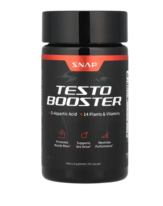 Snap Supplements
Testo Booster, 90 Capsules