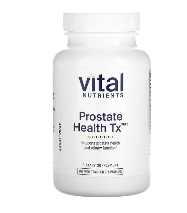 Vital Nutrients
Prostate Health TX , 90 Vegetarian Capsules