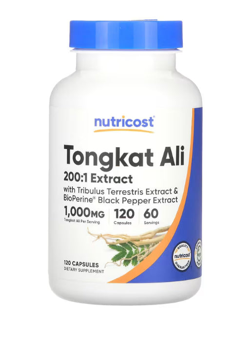 Nutricost
Tongkat Ali, 120 Capsules