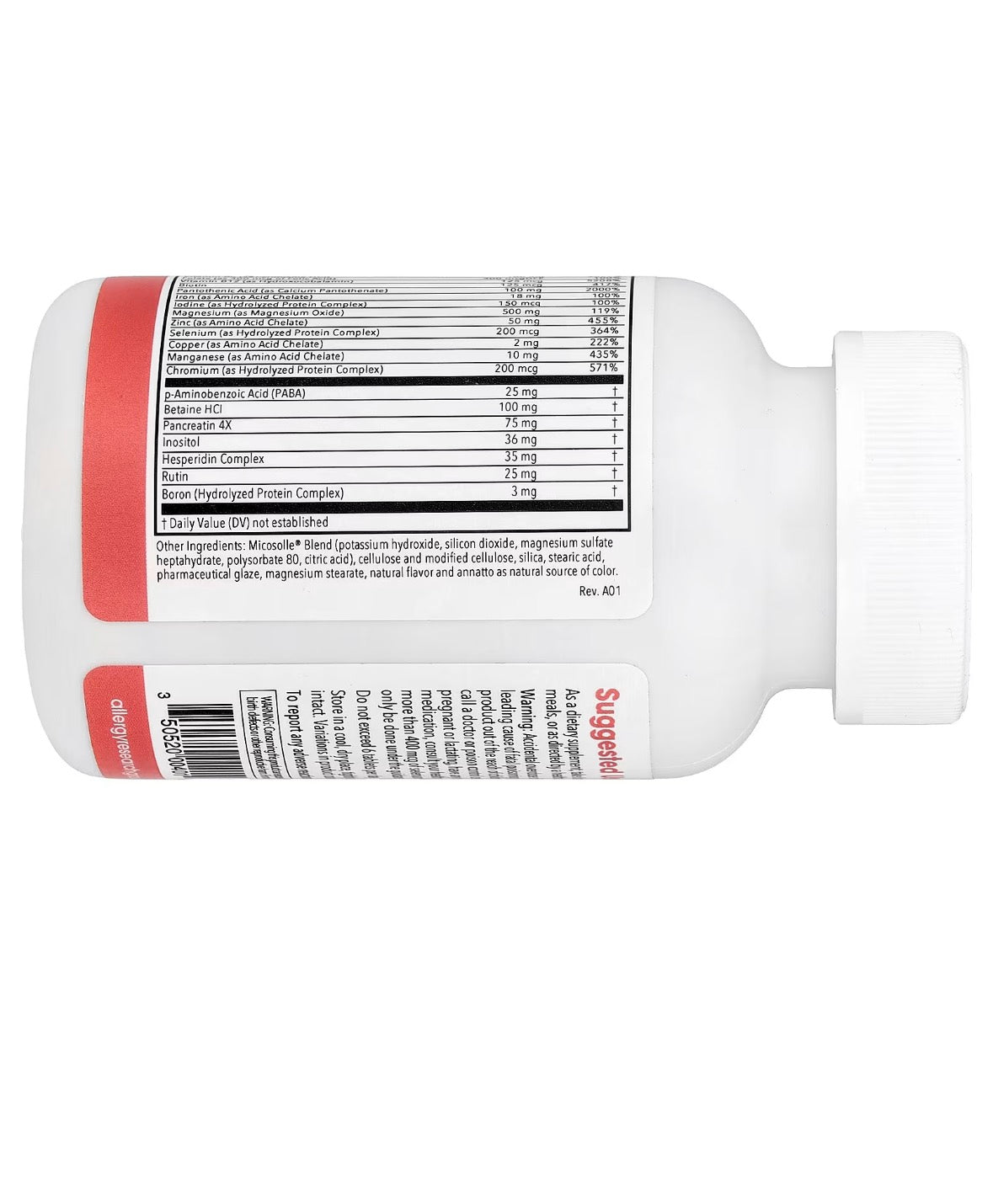 Optimox Androvite for Men, 180 Tablets