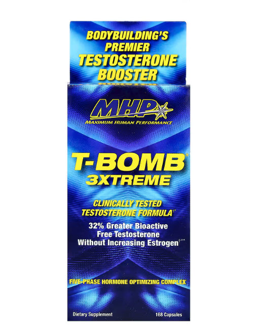 MHP T-Bomb® 3Xtreme, 168 Capsules