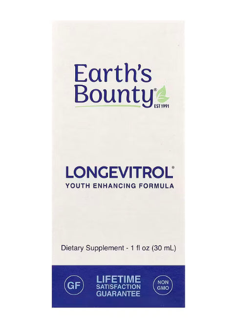 Earth's Bounty
Longevitrol®, Youth Enhancing Formula , 1 fl oz (30 ml)