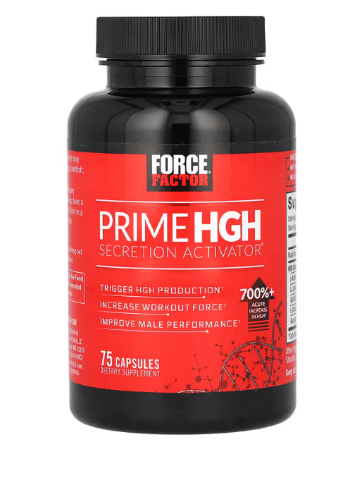 Force Factor
Prime HGH Secretion Activator, 75 Capsules