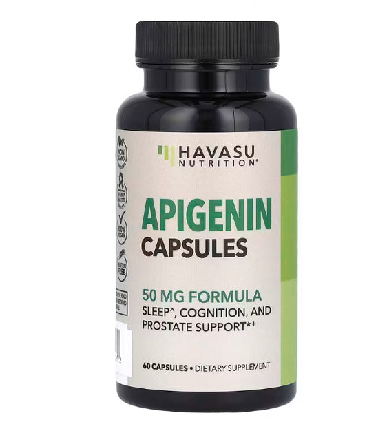 Havasu Nutrition
Apigenin , 50 mg, 60 Capsules