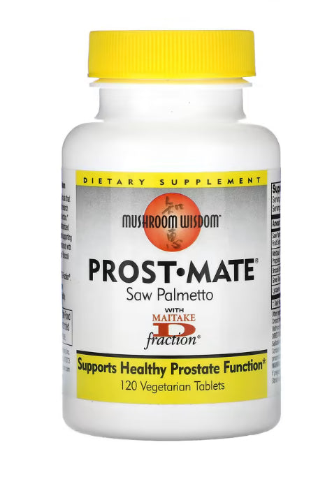 Mushroom Wisdom
Prost•Mate, 120 Vegetarian Tablets