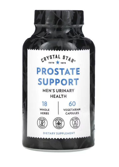 Crystal Star
Prostate Support, 60 Vegetarian Capsules